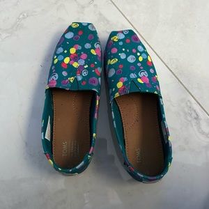 Used Smiley Face Tom's In Blue Youth